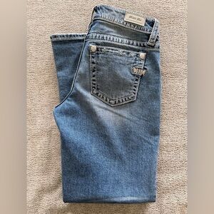 Miss Me Women's Blue Straight Jeans